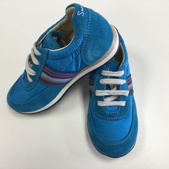 Paul Smith Junior Suede Moog Sneakers - Picture 1 of 5